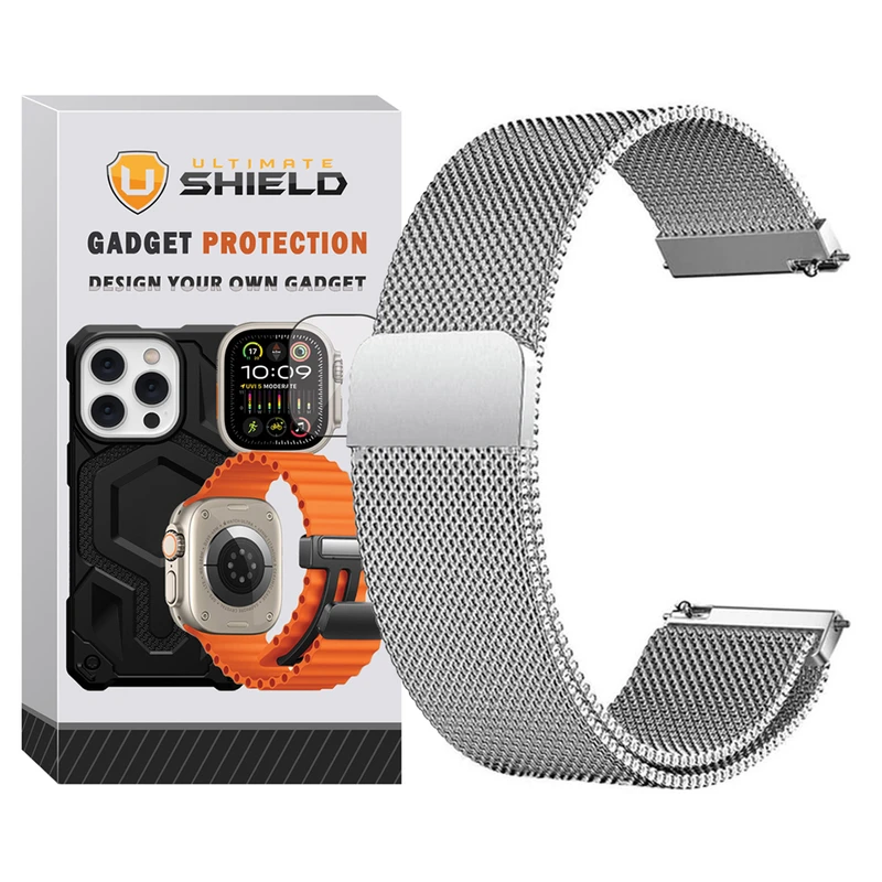 بند آلتیمیت شیلد مدل Milanese UL TW مناسب برای ساعت هوشمند کیو سی وای GT2