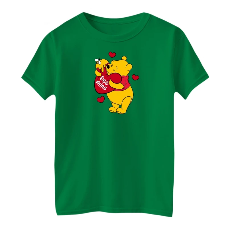 تی شرت آستین کوتاه بچگانه مدل خرس پو کد 01