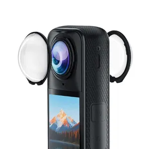 قاب محافظ لنز چرخشی دوربین Insta360 X5 پلوز مدل PU767T