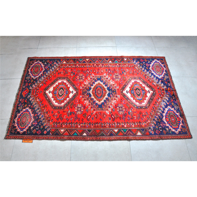 فرش دستبافت چهار متری امیرخیز مدل ایلیاتی کد 110100