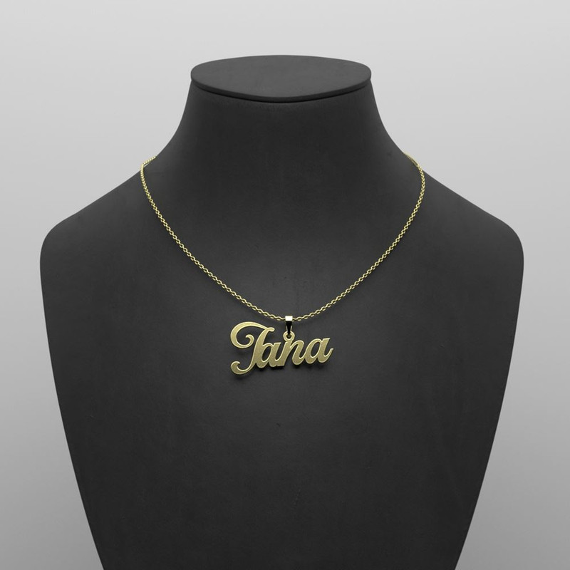 گردنبند طلا 18 عیار زنانه مدوپد مدل طاها