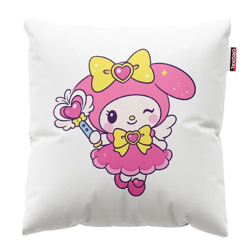   کوسن پاد آفرین طرح کارتونی بچگانه ملودی کد 3695 سایز 30*30 سانتی متر