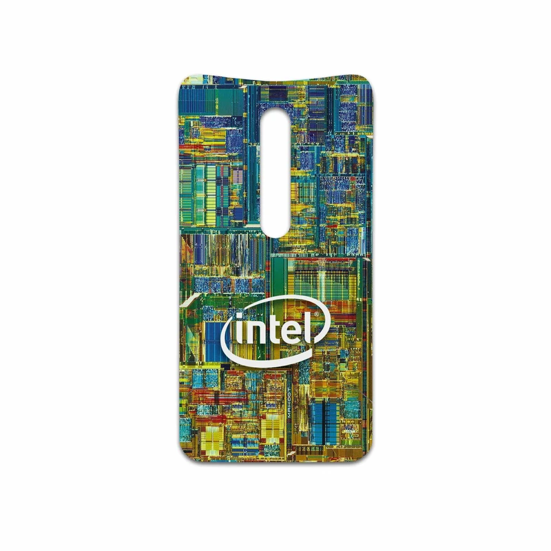 برچسب پوششی ماهوت مدل Intel Brand مناسب برای گوشی موبایل موتورولا Moto X Style