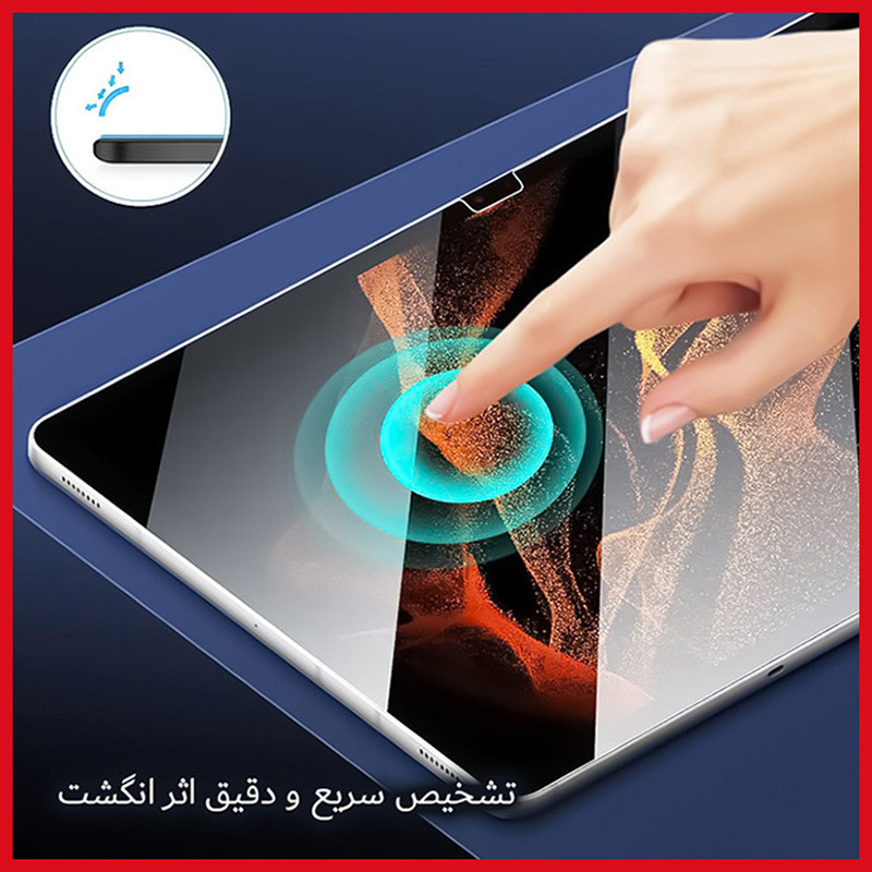 محافظ صفحه نمایش ضداشعه آبی ریمکس مدل HyBLU مناسب برای تبلت سامسونگ Galaxy Tab Active