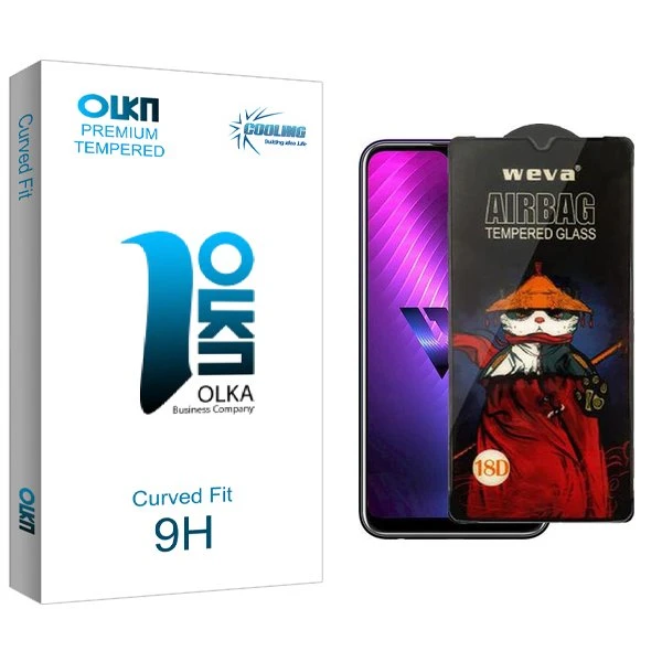 محافظ صفحه نمایش کولینگ مدل Olka Airbag مناسب برای گوشی موبایل ال جی W30 Pro