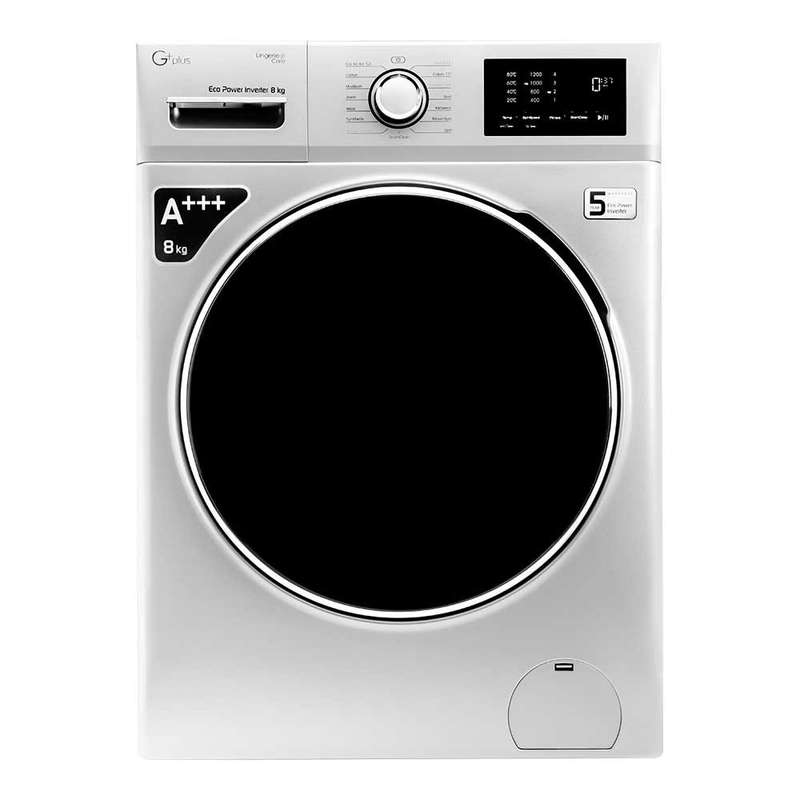 ماشین لباسشویی جی پلاس مدل GWM-M8220W ظرفیت 8 کیلوگرم ماشین لباسشویی جی پلاس مدل GWM-M8220W ظرفیت 8 کیلوگرم