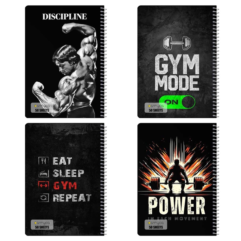 دفتر نقاشي 50 برگ کارنيکا طرح باشگاه کد 94608 مجموعه 4 عددی