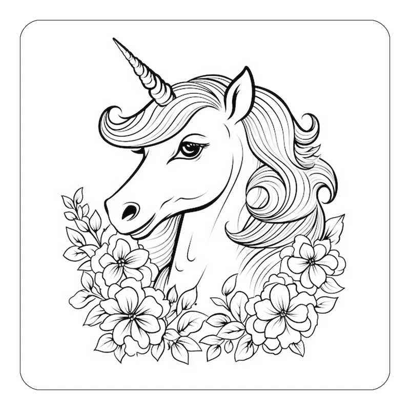 مگنت کاکتی طرح اسب تک شاخ و یونیکورن مدل mp32003