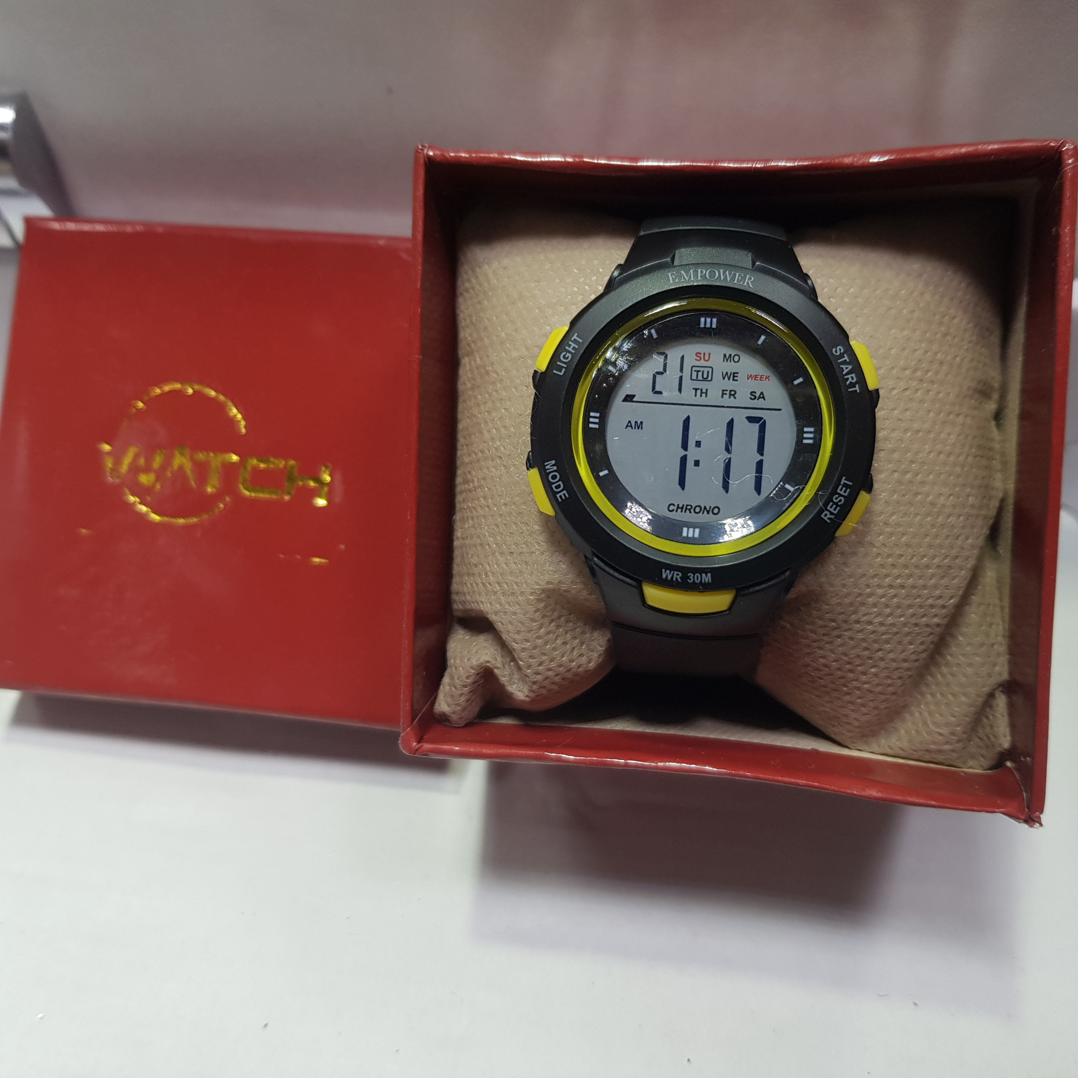 ساعت مچی دیجیتال امپاور مدل ضدآب کد 88ki01di