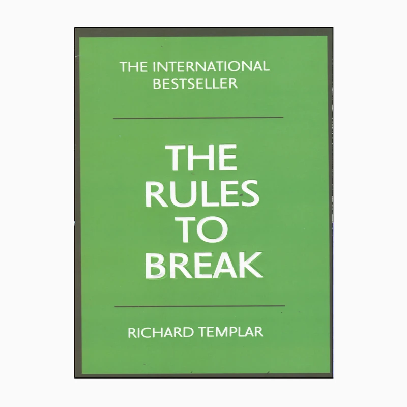 کتاب the rules to break اثر Richard Templar انتشارات Pearson