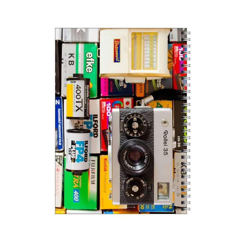 دفتر مشق 50 برگ بامبیلیپ طرح دوربین  کد 8204285