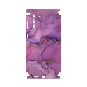MAHOOT Purple Marble-FullSkin Cover Sticker for Samsung Galaxy S21 Plus 5G