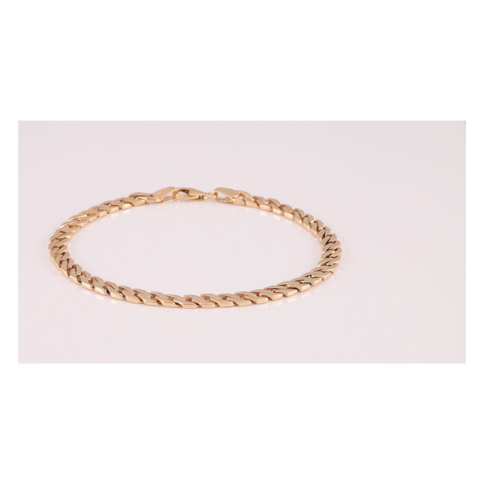 دستبند طلا 18 عیار زنانه کد G697 -  - 5