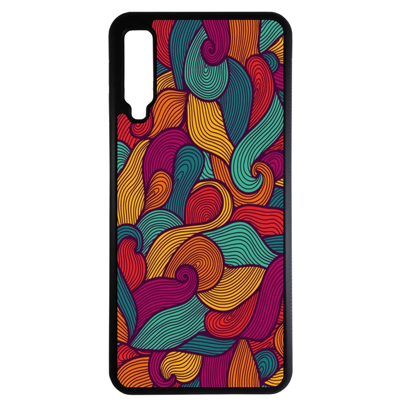 کاور طرح موج کد 11053878 مناسب برای گوشی موبایل سامسونگ galaxy A750 / A7 2018