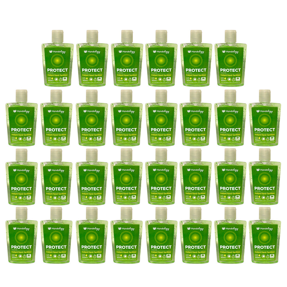 ژل ضد عفونی کننده هندولوژی مدل چای سبز حجم 165 میلی لیتر مجموعه 30 عددی