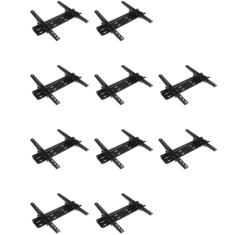 پایه دیواری تلویزیون تی وی آرم مدل T2 مناسب برای تلویزیون های 43 تا 55 اینچ بسته 10 عددی