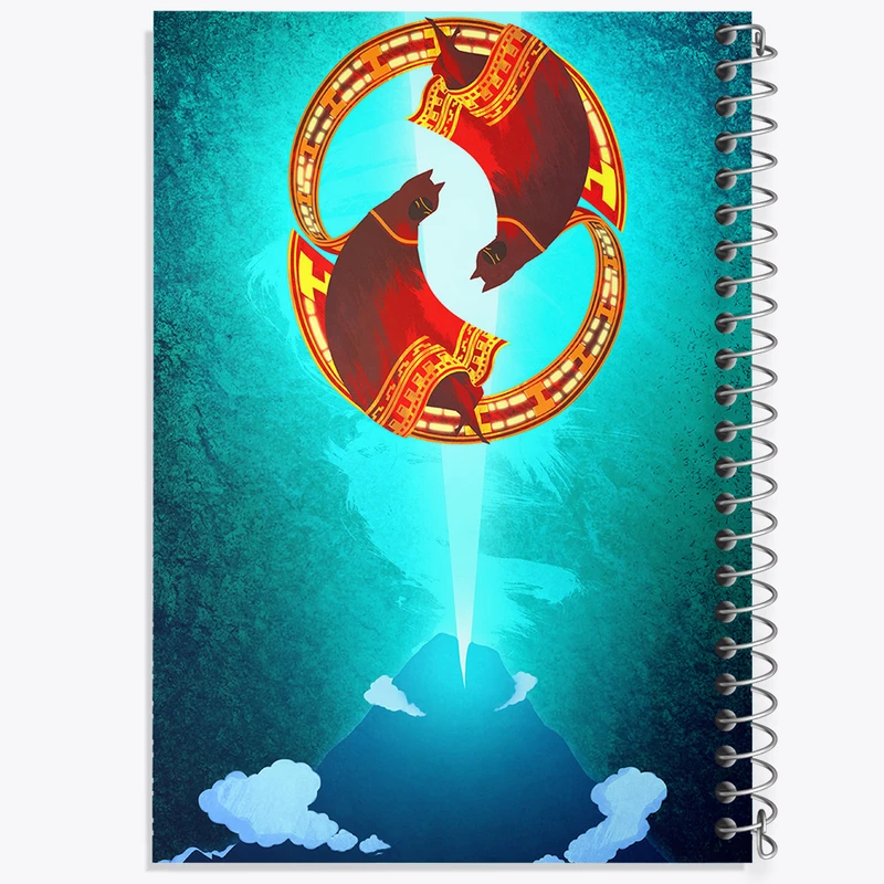 دفتر لیست خرید 50 برگ خندالو طرح بازی جورنی (Journey) کد 35596