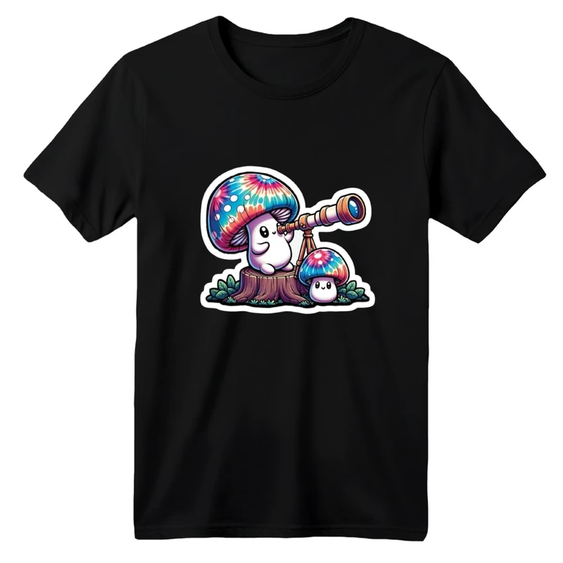 تی شرت آستین کوتاه بچگانه مدل قارچ کد 01