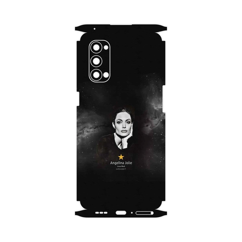 برچسب پوششی ماهوت مدل Angelina Jolie-FullSkin مناسب برای گوشی موبایل اپو Reno4 Pro 5G