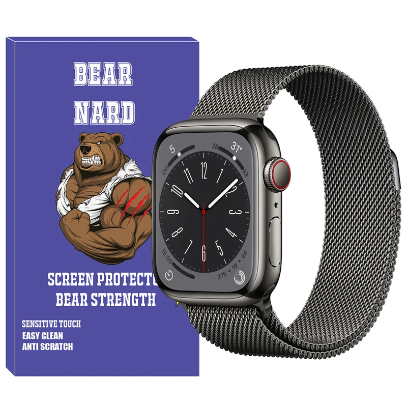 بند برنارد مدل Milanese مناسب برای اپل واچ سایز 42 / 44 / 45 / 49 میلی متری