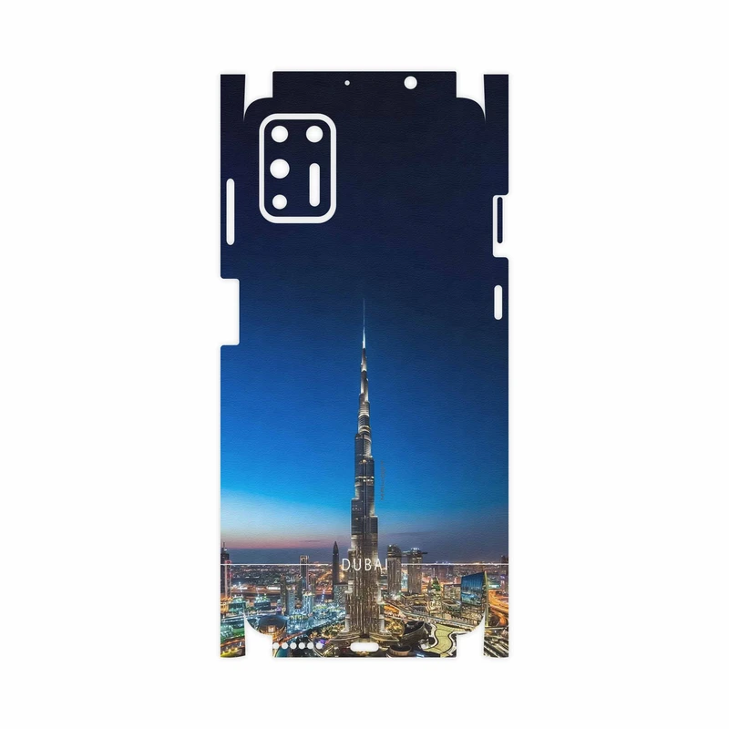 برچسب پوششی ماهوت مدل Dubai City-FullSkin مناسب برای گوشی موبایل موتورولا Moto G9 Plus