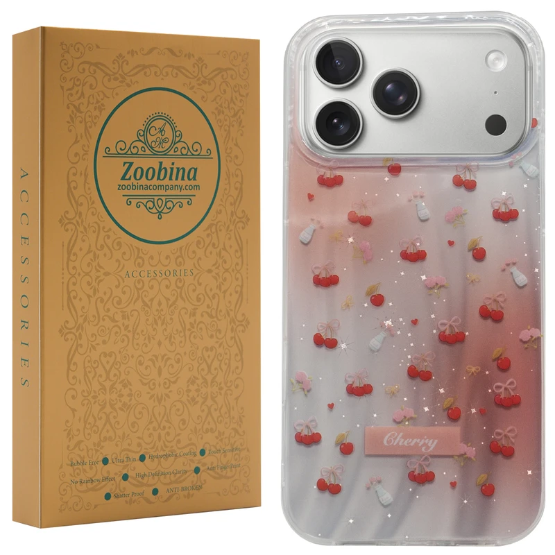 کاور زوبینا مدل Fena مناسب برای گوشی موبایل اپل iPhone 17 Pro