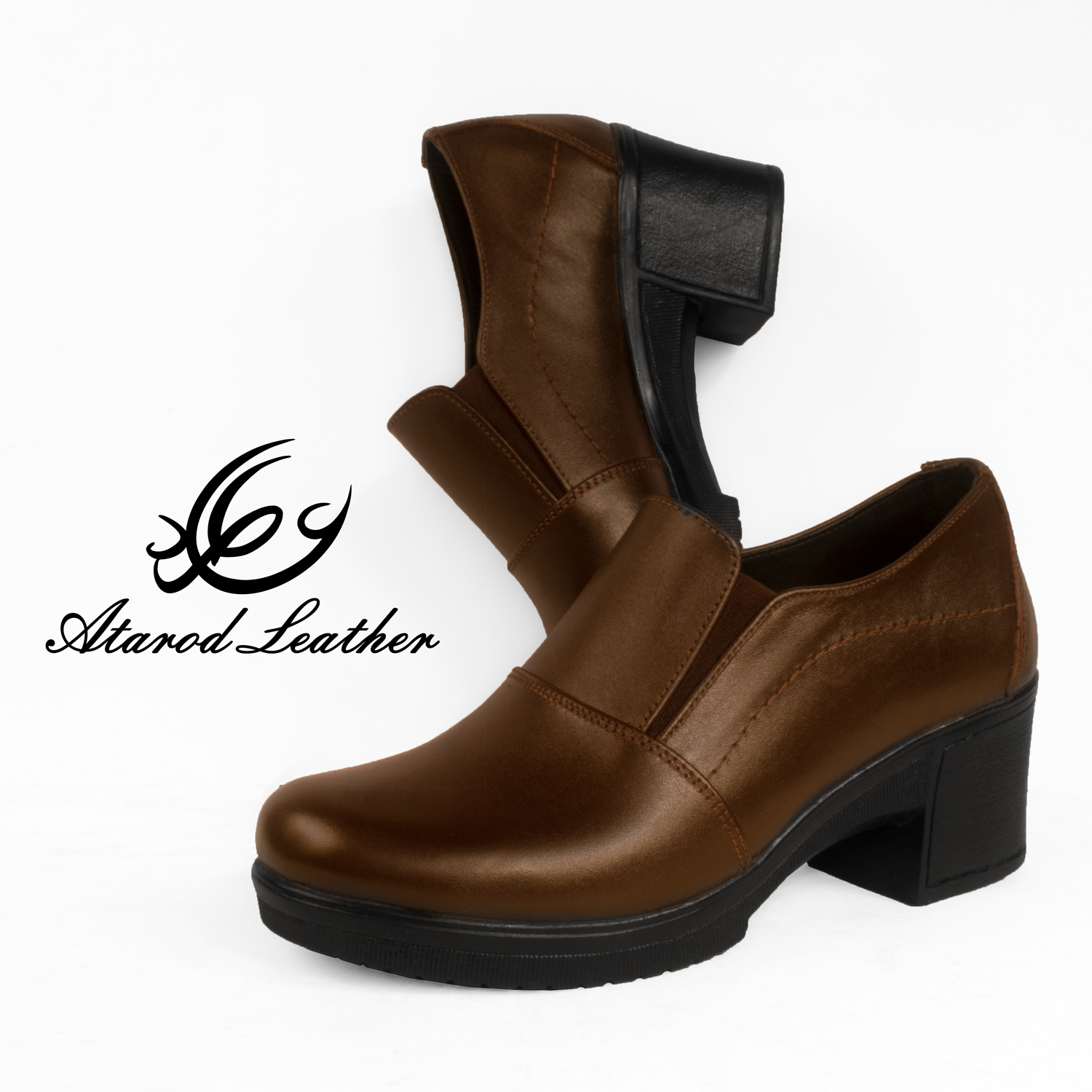 کفش زنانه چرم عطارد مدل طبی چرم طبیعی کد SH74 -  - 5