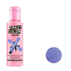 شامپو رنگ مو کریزی کالر مدل 55 رنگ بنفش حجم 100 میلی لیتر