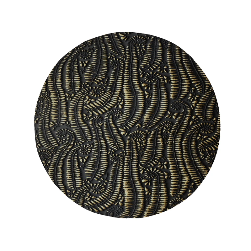 پادری مدل دایره طرح کلاسیک کد 8855 سایز 90 × 90 سانتی متر 