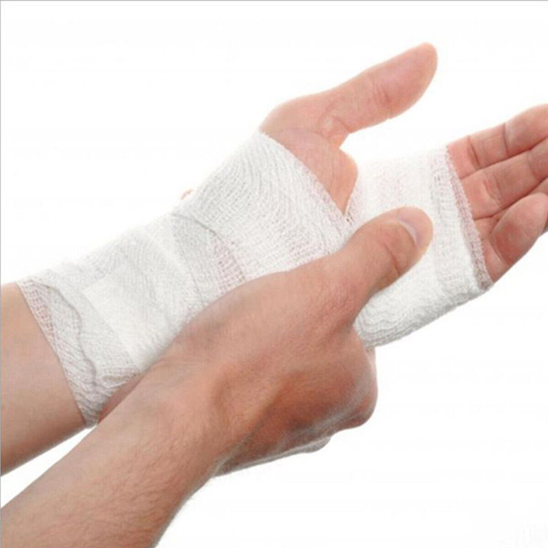 باند پانسمان دایا تجهیز استوار مدل کنار بافت 10 سانتی متر مجموعه 10 عددی