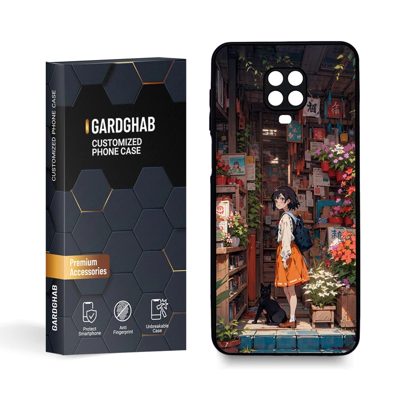  کاور گارد قاب مدل دخترانه مناسب برای گوشی موبایل شیائومی Redmi Note 9s/Note 9 Pro