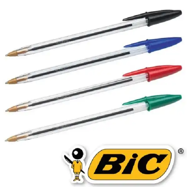 خودکار بیک مدل Cristal بسته 4 عددی