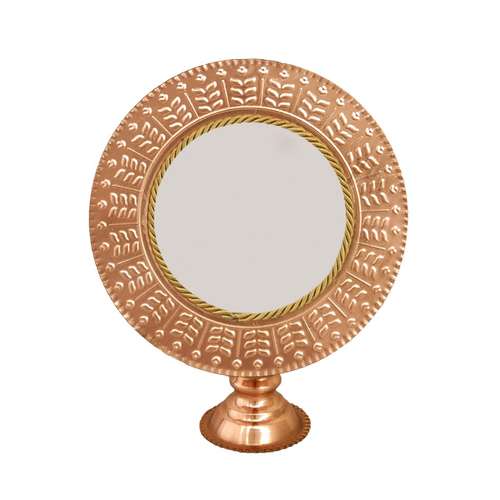 آینه مسی مدل پایه دار کد ZH223.4