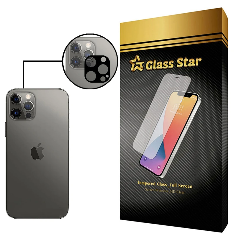    محافظ لنز دوربین گلس استار مدل LFUL مناسب برای گوشی موبایل اپل iPhone 12 Pro Max
