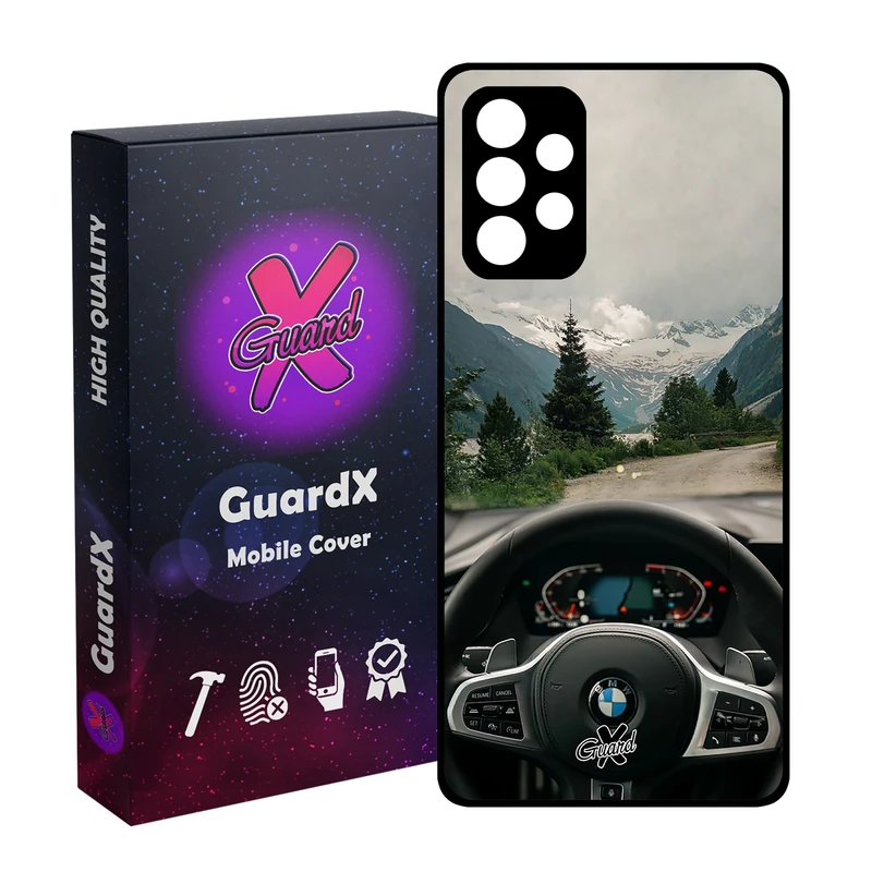 کاور گارد ایکس طرح BMW مدل Glass10346 مناسب برای گوشی موبایل سامسونگ Galaxy A52s