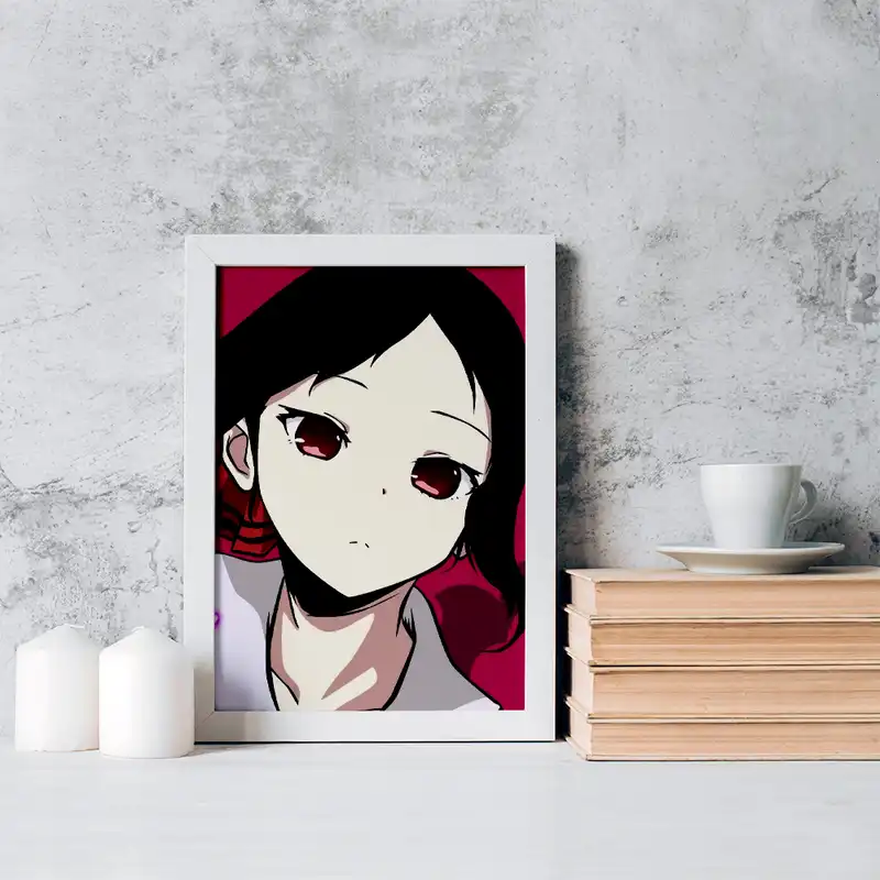 تابلو خندالو مدل کاگویا ساما انیمه کاگویا ساما کد 16051