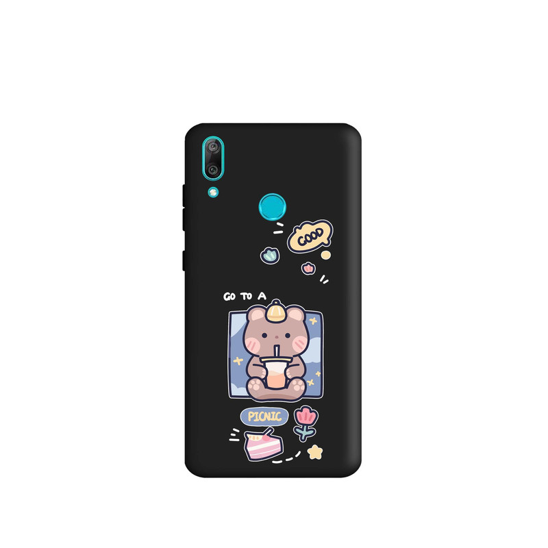کاور طرح خرس شکمو کد m3770 مناسب برای گوشی موبایل هوآوی Y7 Prime 2019 / Y7 2019