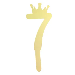 تاپر کیک هانستو مدل عدد 7 کد TPN07