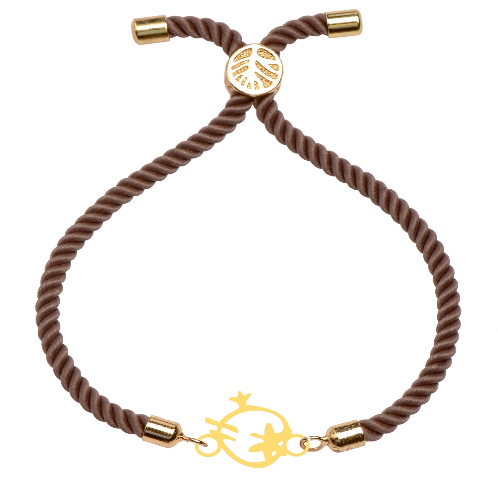 دستبند طلا 18 عیار زنانه کرابو طرح انار مدل kr101023