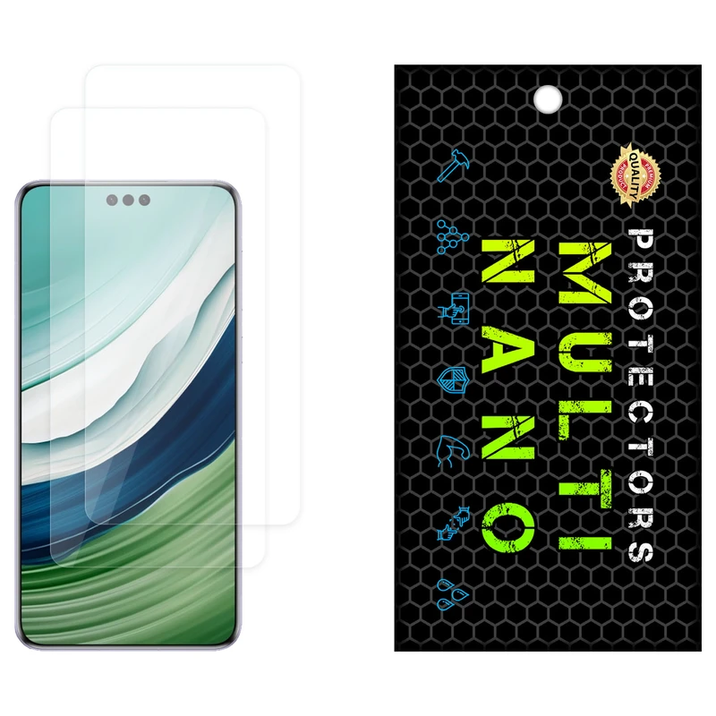 محافظ صفحه نمایش شفاف مولتی نانو مدل X-S2N مناسب برای گوشی موبایل هوآوی Mate 60 Pro Plus بسته دو عددی