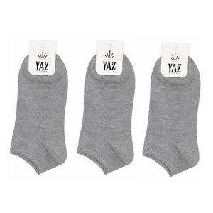 جوراب بدون ساق زنانه برند Yaz بسته 3 عددی