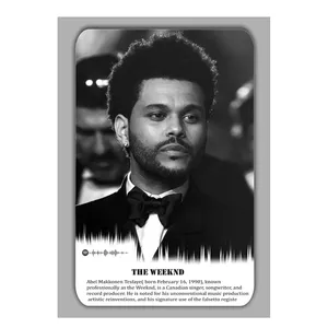 پوستر مدل the Weeknd کد 1