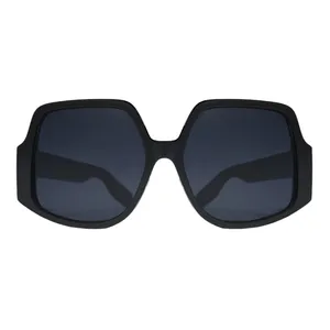 عینک آفتابی زنانه مدل چند ضلعی خاص کائوچو کد 0103 UV400
