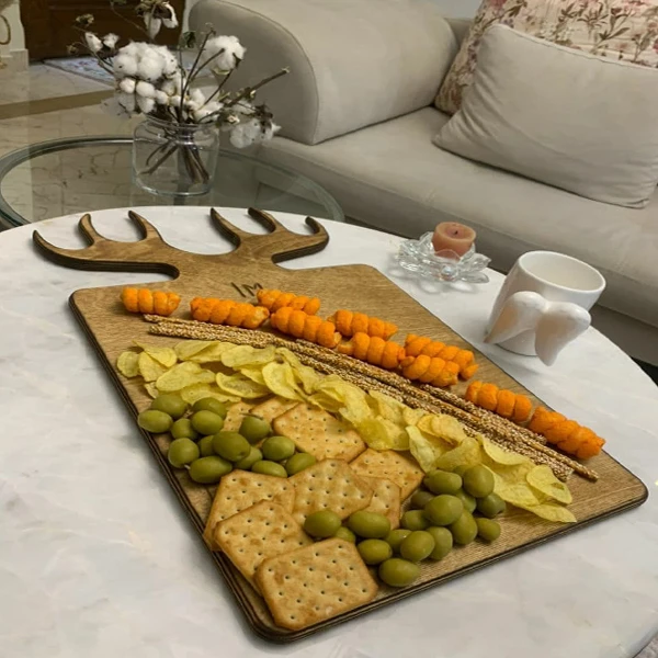  تخته سرو مدل شاخ گوزن کد 00k