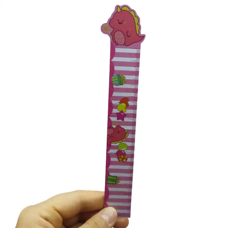 خط کش 15سانتی متری مدل فانتزی طرح دایناسور