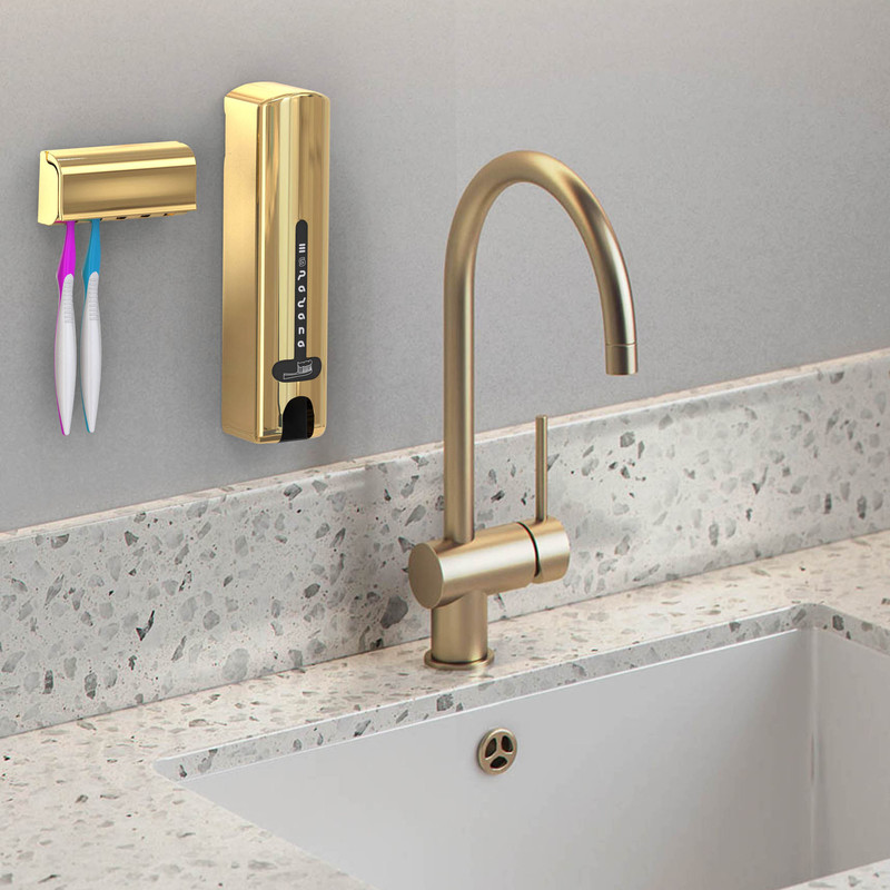 دستگاه خمیردندان اسپادانا کد 0055 به همراه جا مسواکی