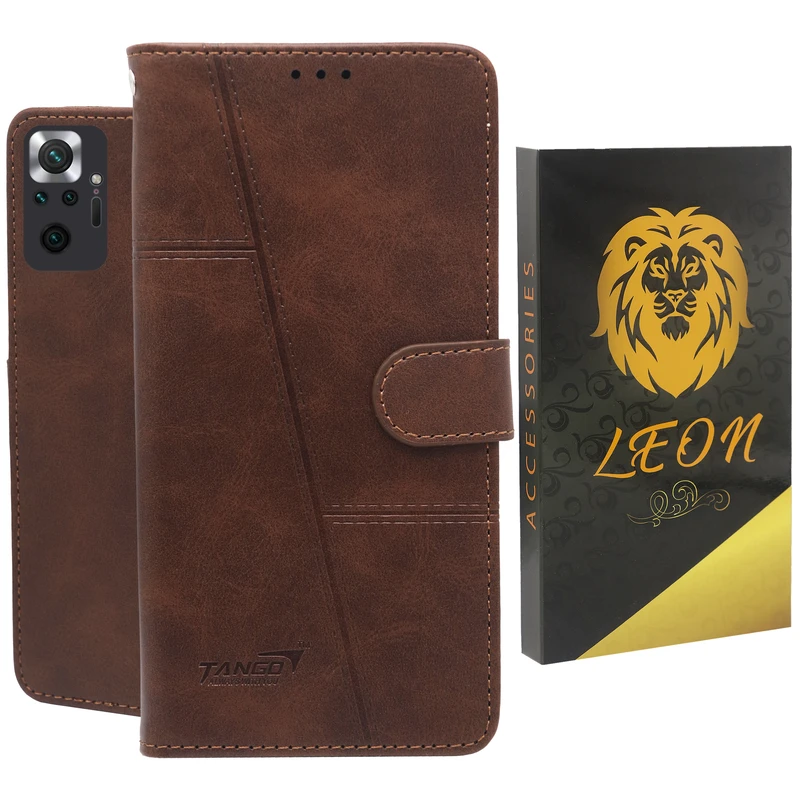 کیف کلاسوری لئون مدل Tango مناسب برای گوشی موبایل شیائومی Redmi Note 10 Pro 4G