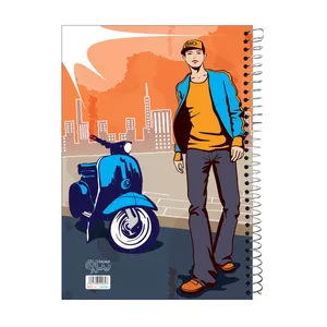 دفتر 60 برگ پیام مدل Lifestyle کد 60711