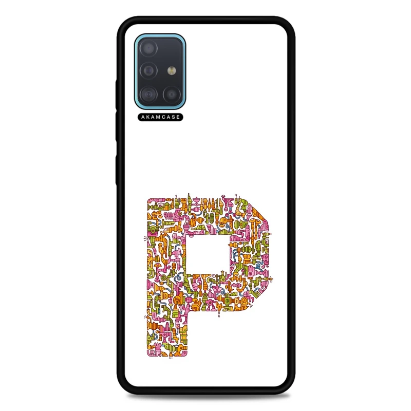 کاور آکام مدل AMC-WSGA51-ALPHADOODLEBET-16 مناسب برای گوشی موبایل سامسونگ Galaxy A51