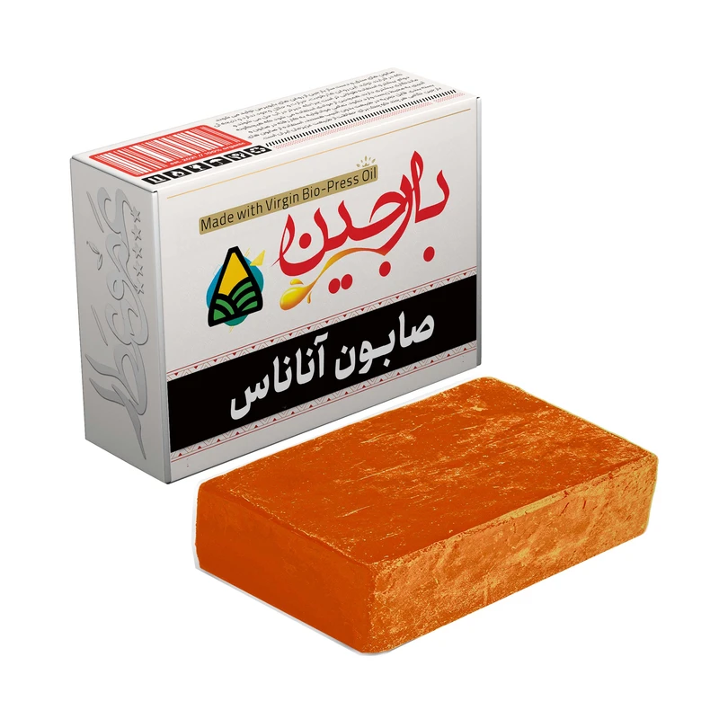 صابون شستشو بارجین مدل بایوپرس اناناس وزن 85 گرم